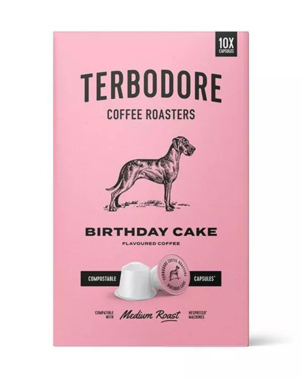 Terbodore Birthday Cake Capsules