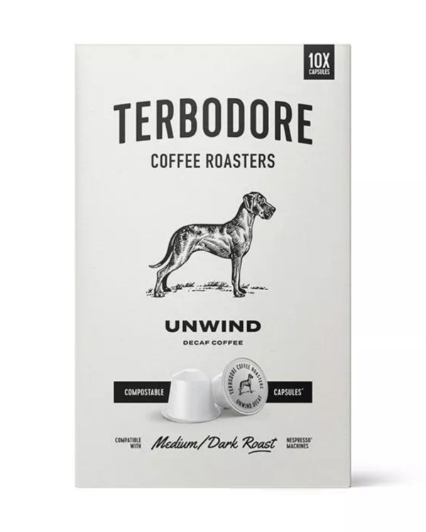 Terbodore Unwind Decaf Capsules